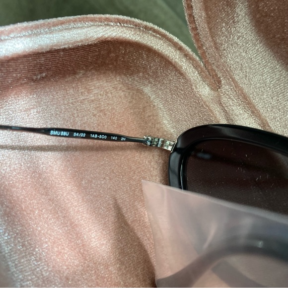 NWOT Miu Miu 54mm Irregular Sunglasses - Picture 9 of 9